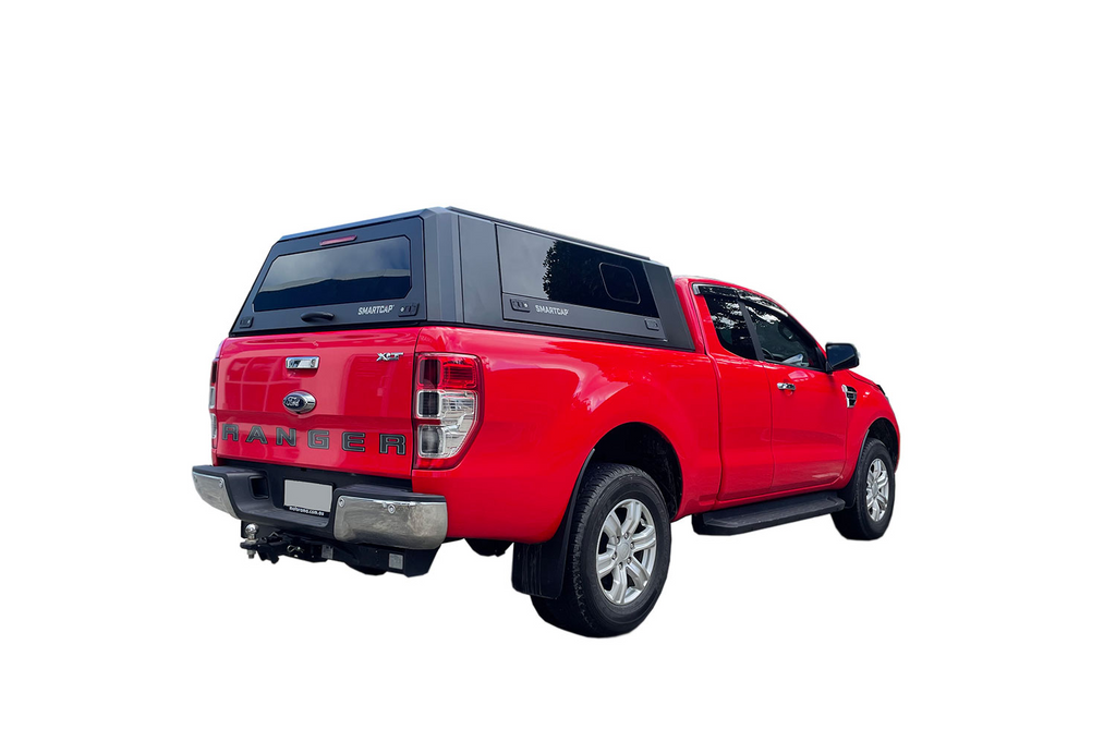 RSI EVO SPORT Edelstahl Hardtop - Ford Ranger ExCap (2012-23) - Schwarz Matt