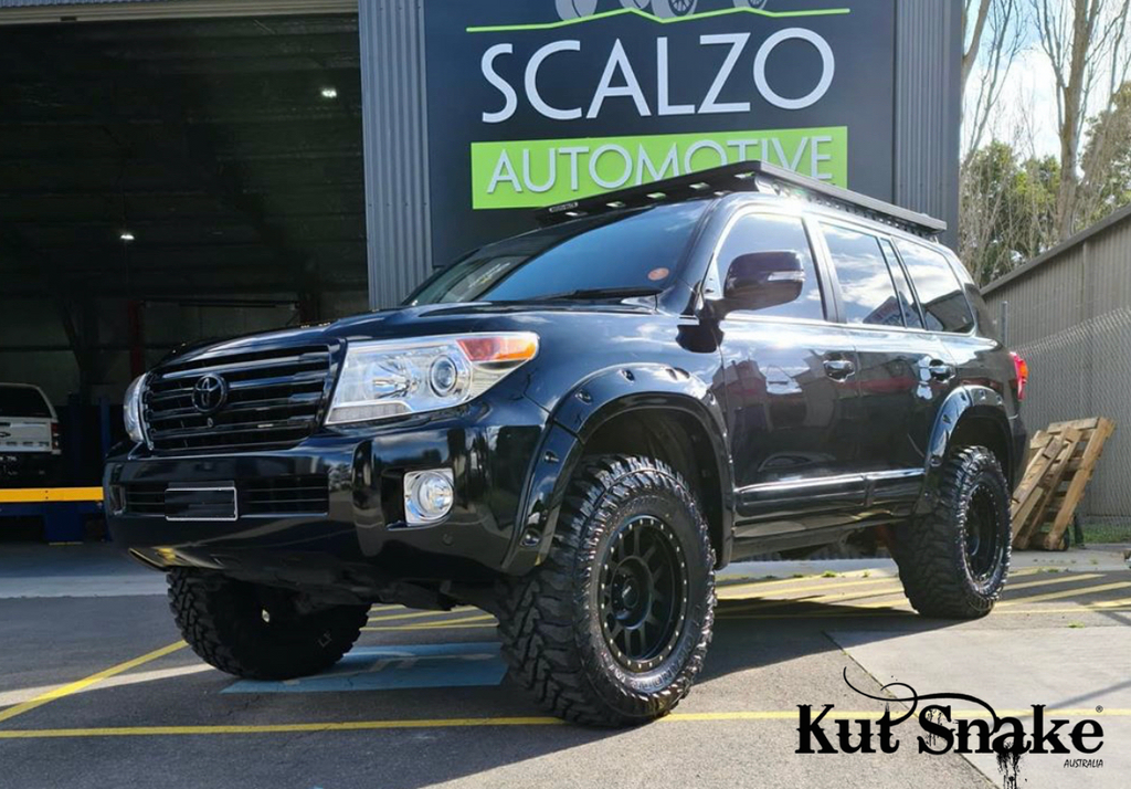 Kut Snake fender flares Toyota Landcruiser 200 - 50 mm width - 2012+