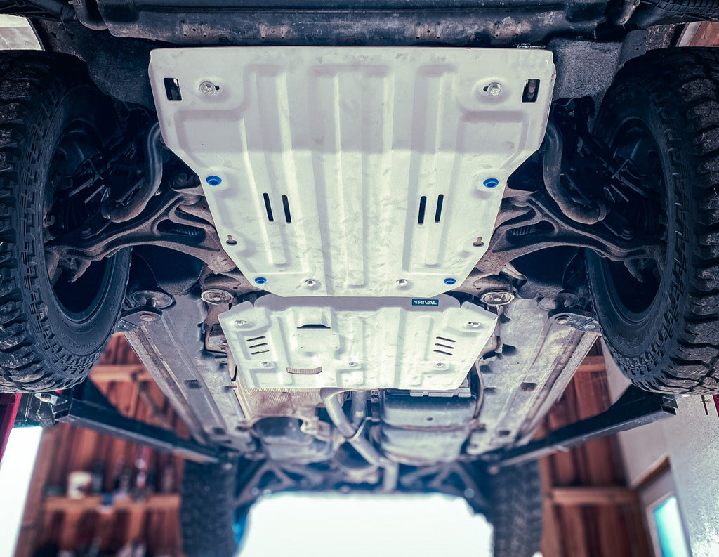 RIVAL4x4 engine and transfer case protection for VW Touareg Gen I / II (2003-2018)