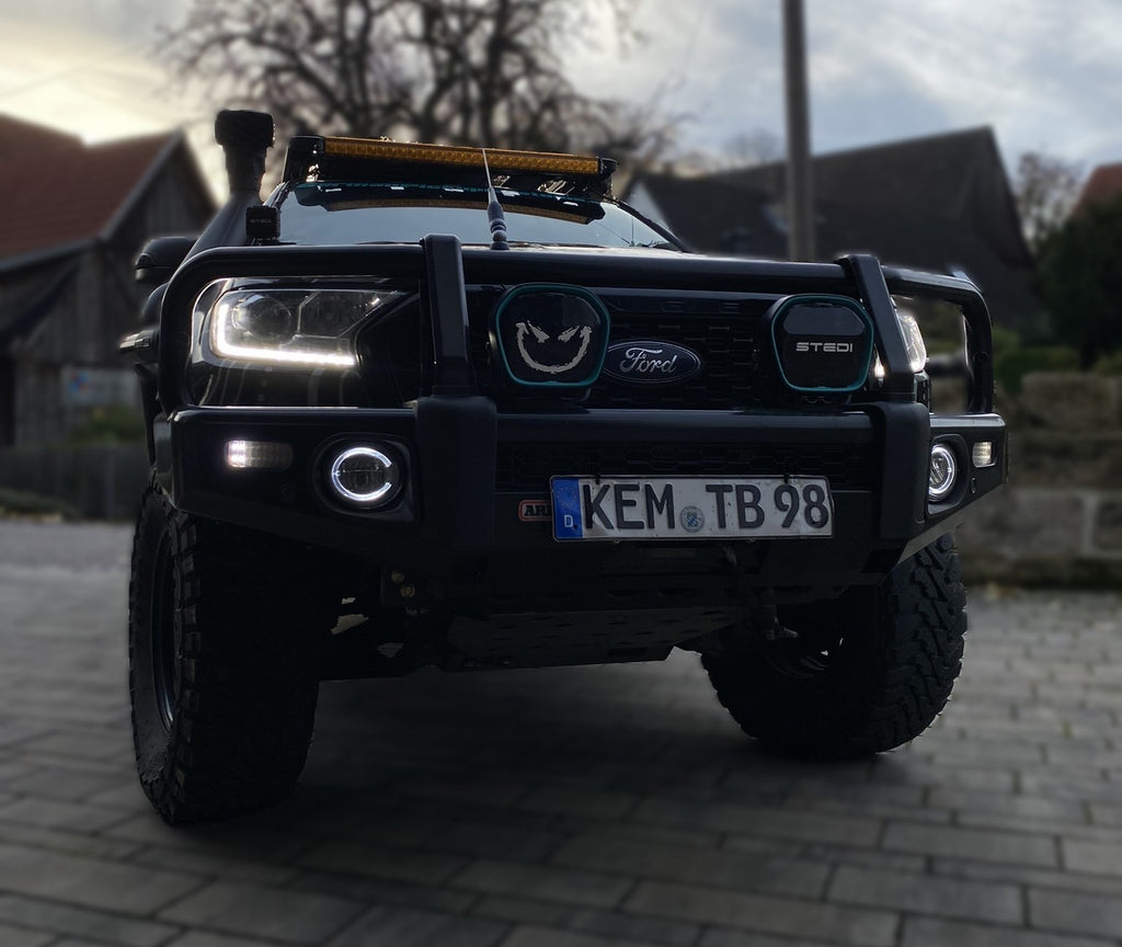 STEDI LED fog lights for ARB Summit Bull Bar