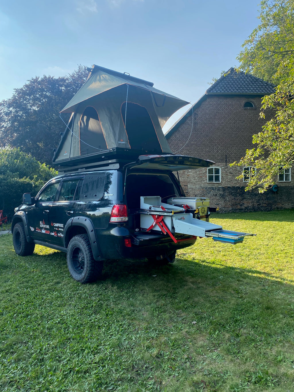 CampBoss4×4 roof tent BossTent 2200mmx1380mm