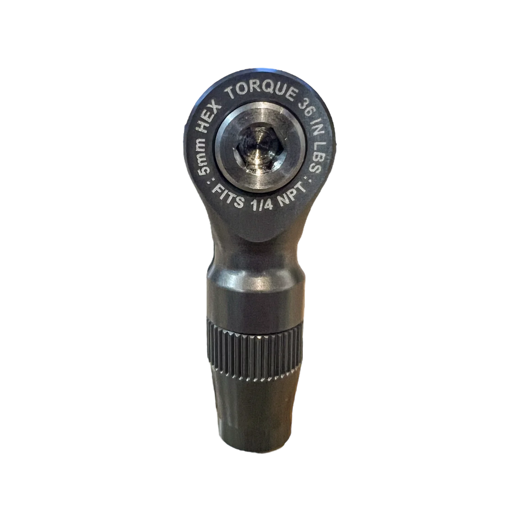 APEX - Banjo fitting for CRS - 1/4 NPT to APEX 3/8 pneumatic hose