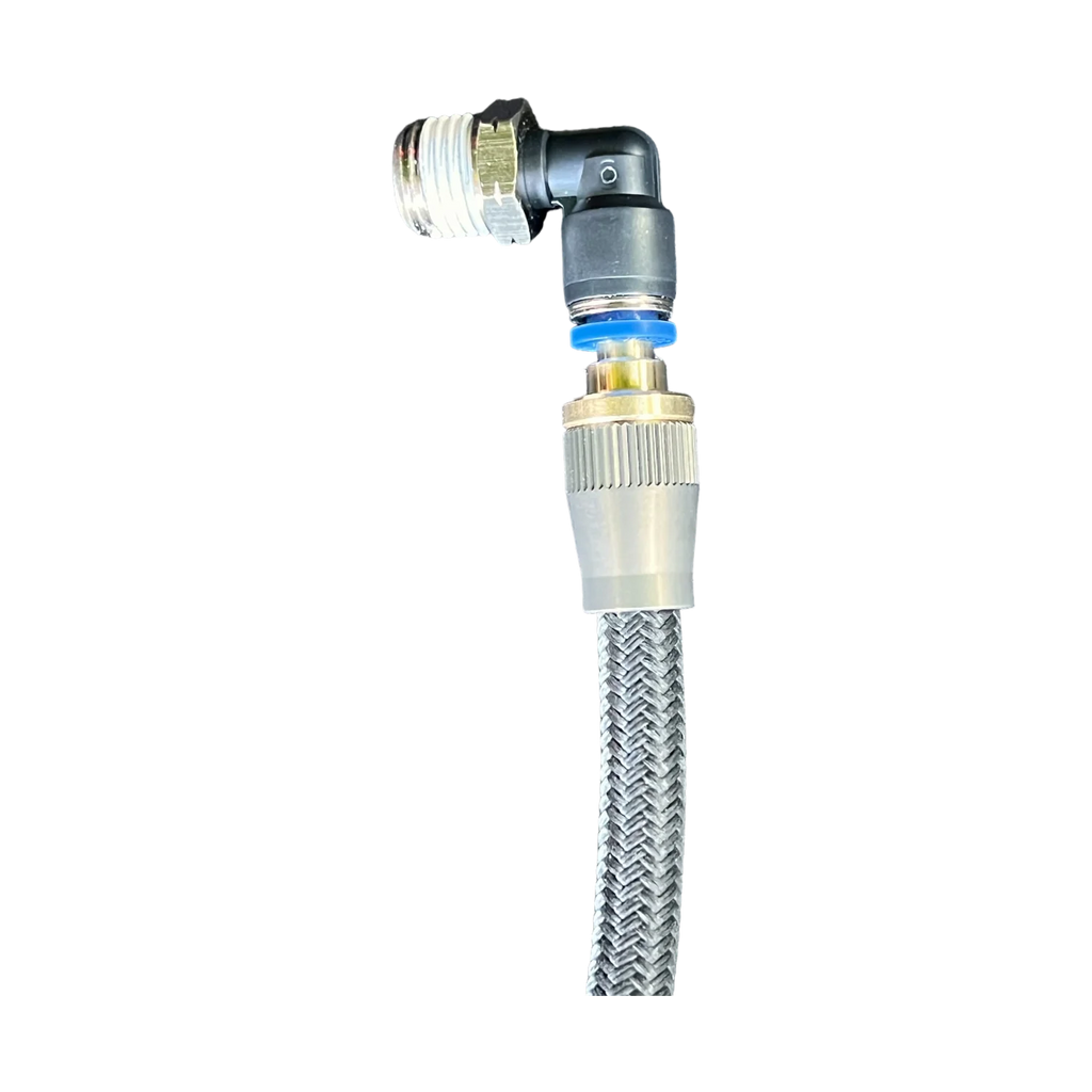 APEX - Connector - 3/8" nylon compressed air hose to 1/4" push-in fitting