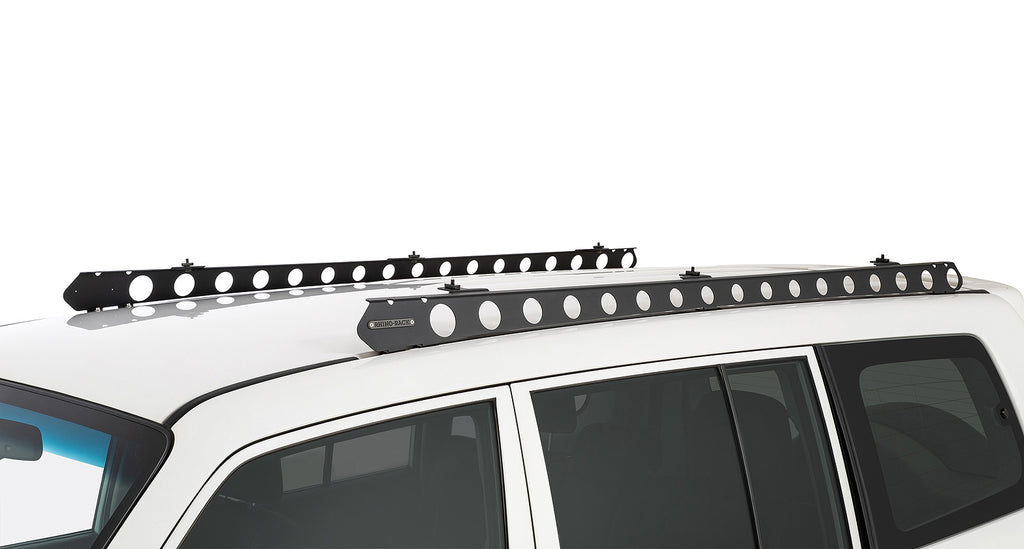 RHINO-RACK™ Backbone for Mitsubishi Pajero V80, from 02/07 (long wheelbase with original roof rails)