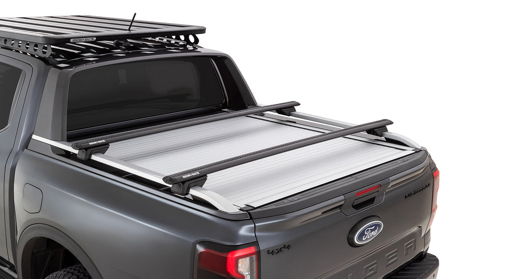 Ford Ranger & Raptor (from 2023-) RHINO-RACK™ Sportz cross bars for load bed rails including RX100