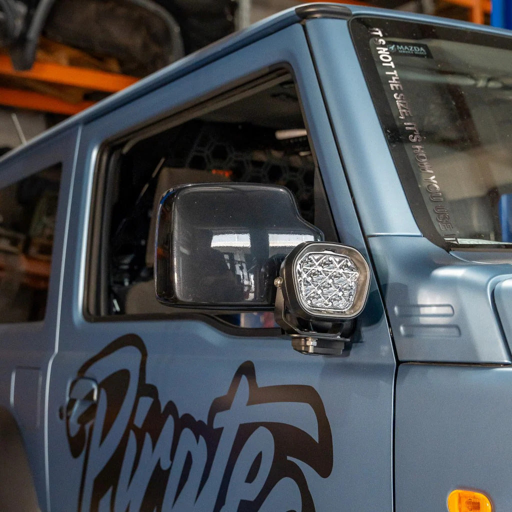 Mirror headlight bracket for Susuki Jimny JB74 - Pirate CAMP CO.