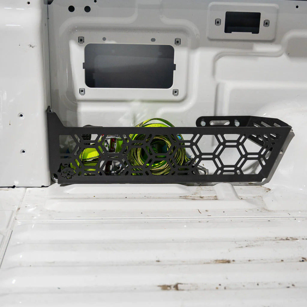 Molle storage compartment in the loading area (for version without plastic tray) for Ford Ranger / Raptor (from 2022+) - Pirate CAMP CO.