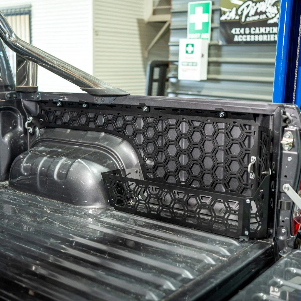 Complete side pan Molle panel WITH storage compartment for Toyota Hilux N80 (from 2016-) - Pirate CAMP CO.