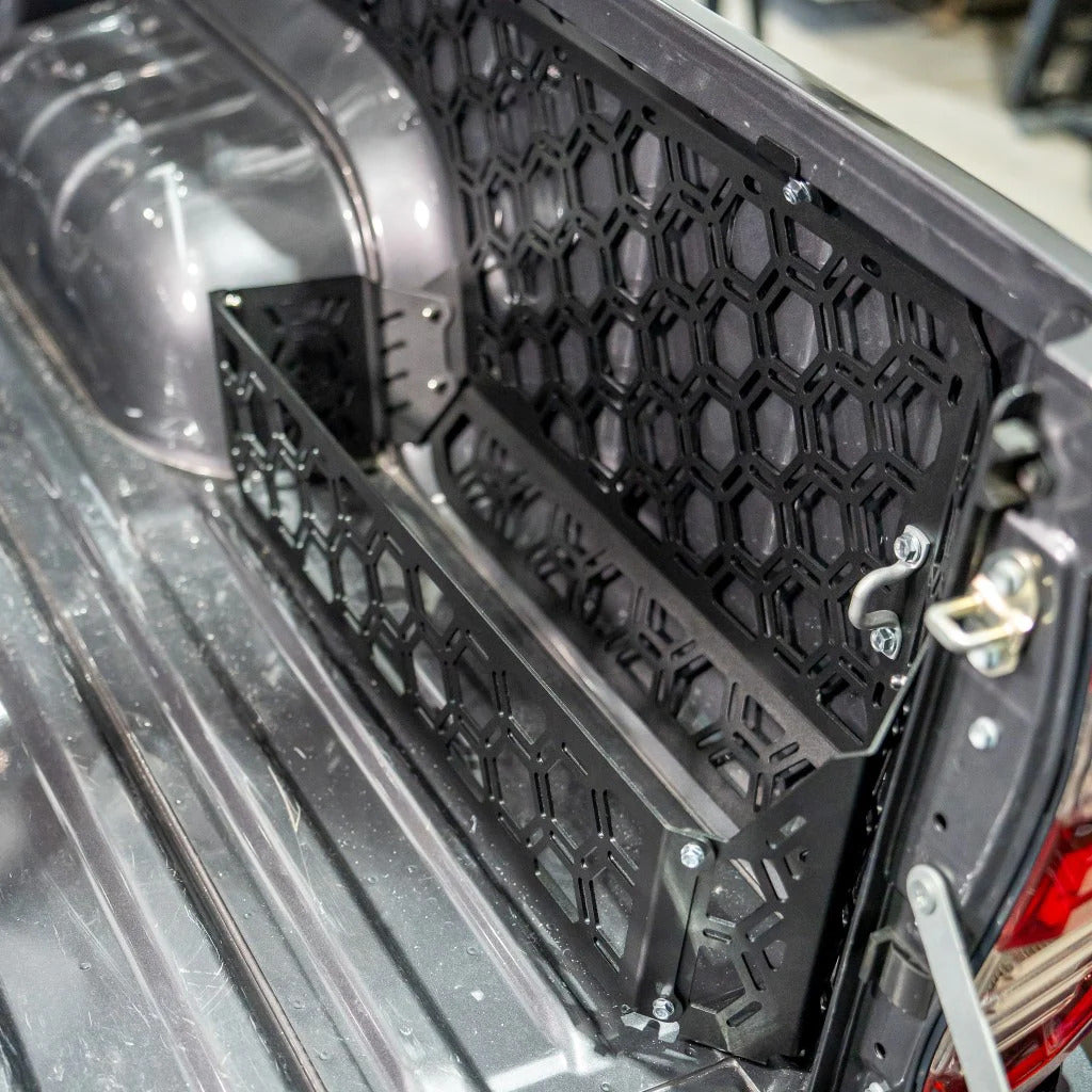 Complete side pan Molle panel WITH storage compartment for Toyota Hilux N80 (from 2016-) - Pirate CAMP CO.