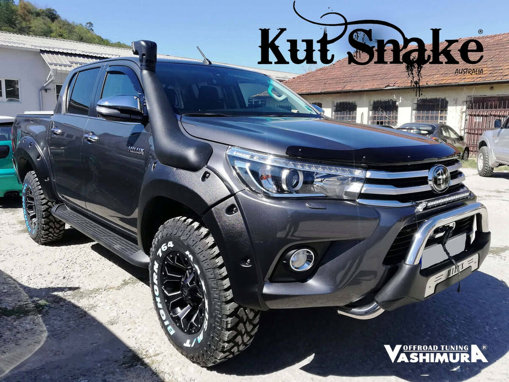 Kut Snake fender flares Toyota Hilux REVO (2018-2021) - 75mm width