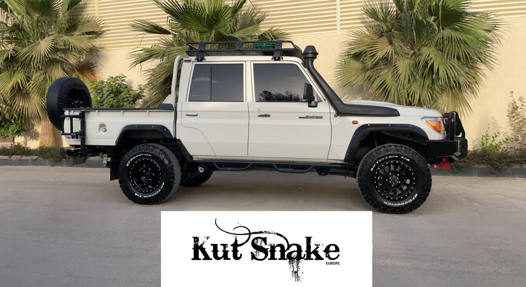 Kut Snake fender flares Toyota Landcruiser 79 Series DoubleCap - 50 mm width