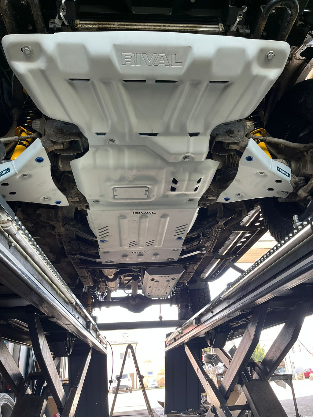 RIVAL4x4 complete underbody protection for Ford Ranger (Next-Gen, PX4); VW Amarok from 2022-