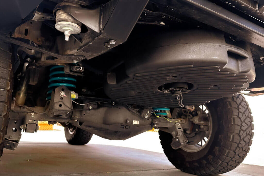 Trail'd 53 liter spare wheel tank - Boondocker