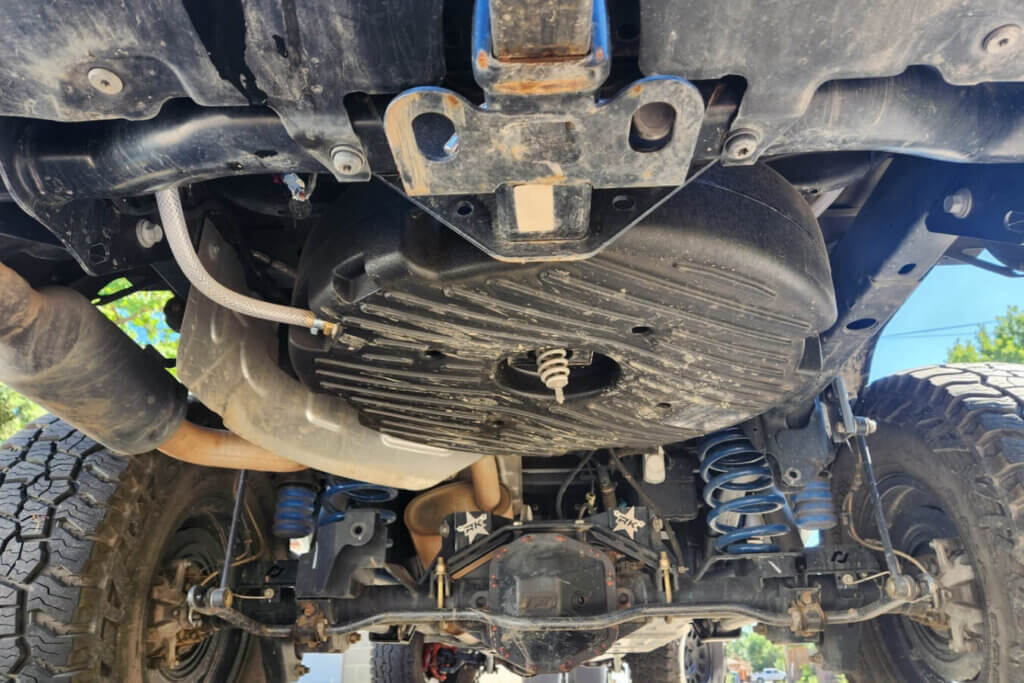 Trail'd 53 liter spare wheel tank - Boondocker