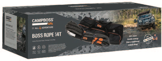 All 4 Adventure CampBoss4x4 Kinetic Rope: 14T