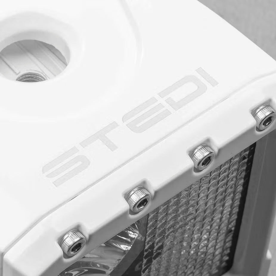 STEDI Marine C4 White Edition LED Light Cube (Red/White Dual Lens)