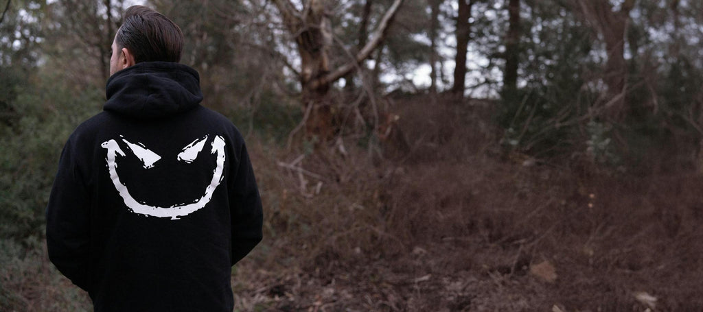 STEDI Classic Hoodie Signature Black (Smiley)