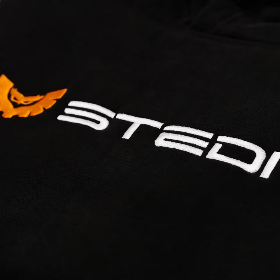 STEDI Classic Hoodie Signature Black (Smiley)