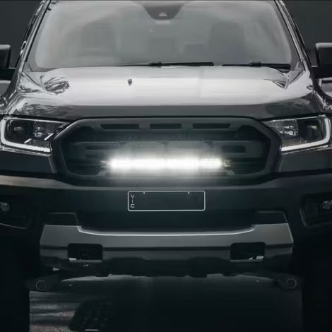 STEDI Ford Ranger Raptor PX3 grille mount with ST1K + high beam adapter