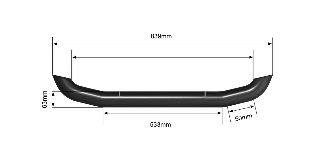 STEDI Rally Bar suitable for JB74 Jimny 2018+