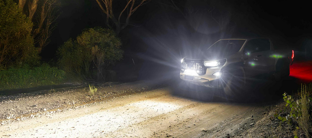 STEDI Toyota Hilux GR SPORT (N80) grille mounting for LED bar