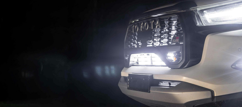 STEDI Toyota Hilux GR SPORT (N80) grille mounting for LED bar