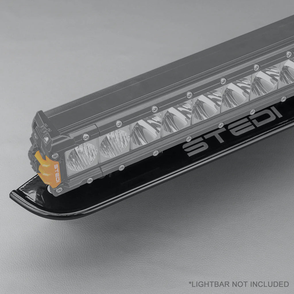 STEDI license plate attachment for light bars