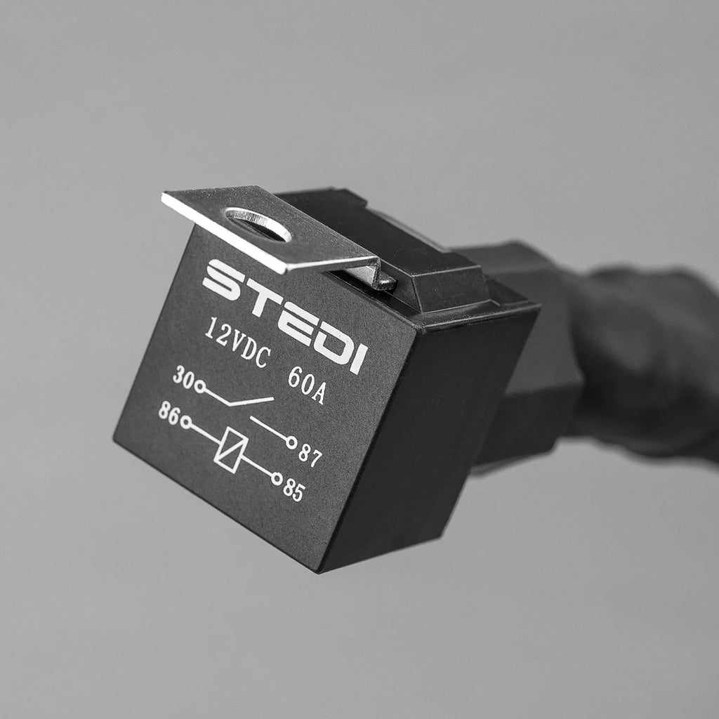 STEDI Plug & Play single high beam wiring harness for DT&DT-P connector connection