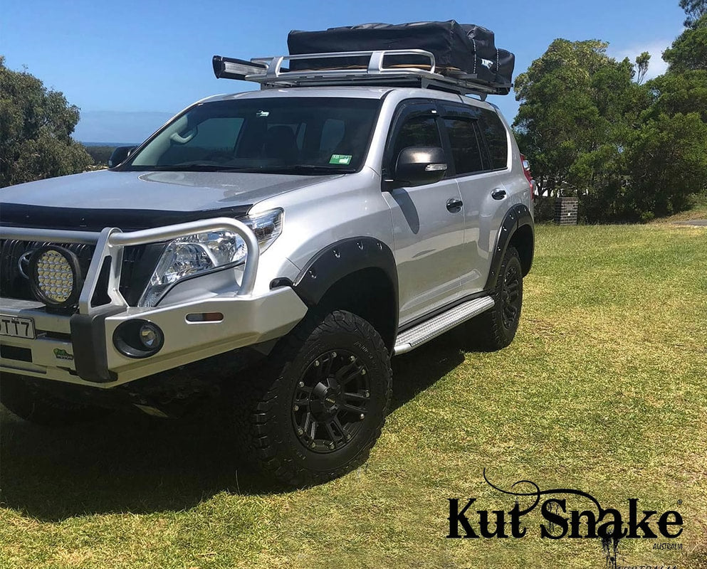 Kut Snake fender flares Isuzu D-Max (2012-2020) - 85mm width - textured surface