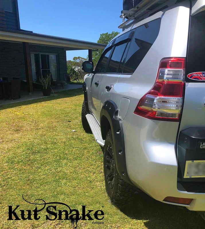 Kut Snake fender flares Isuzu D-Max (2012-2020) - 85mm width - textured surface