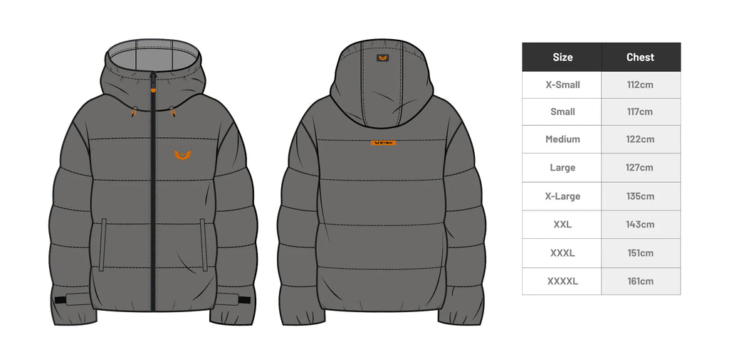 STEDI - Grey Puffer Jacket (Long Size)
