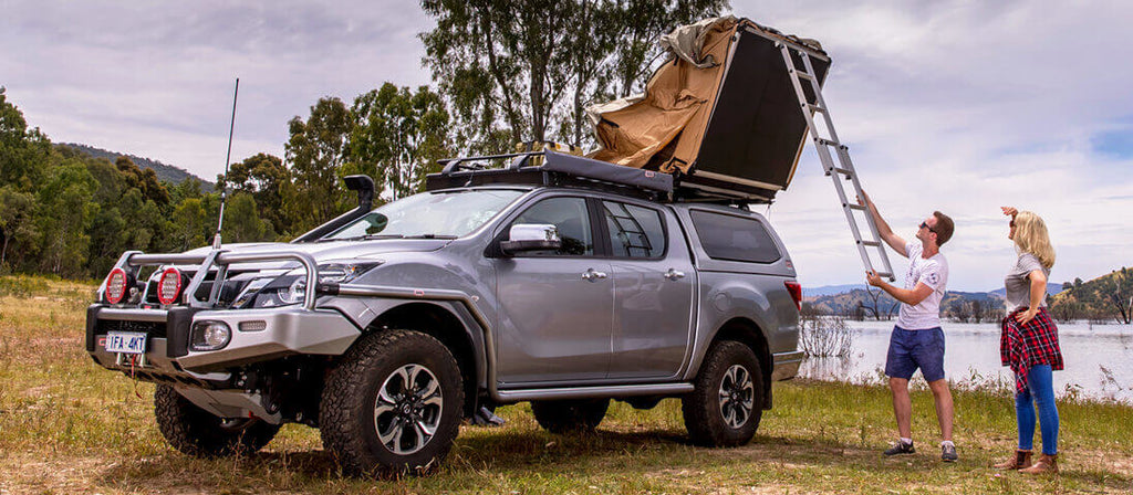 ARB roof tent "SIMPSON III" F/R 2400 x 1400 mm, including awning