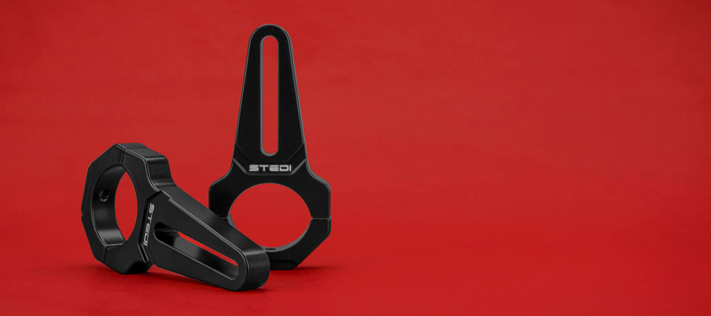 STEDI VICE CLAMP Rohrklemme Montagehalterungen (kleine Größen) | Schwarz