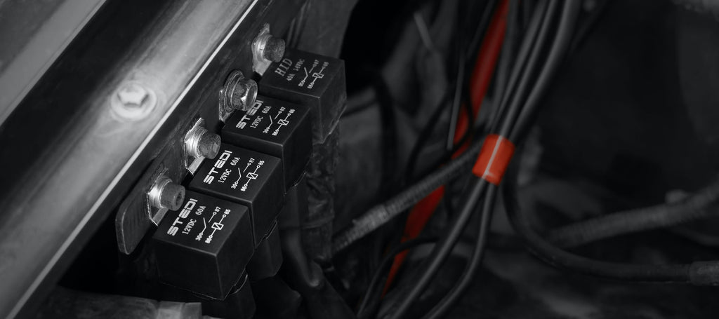 STEDI Plug and Play wiring harness for DT plug connection (no high beam switch)