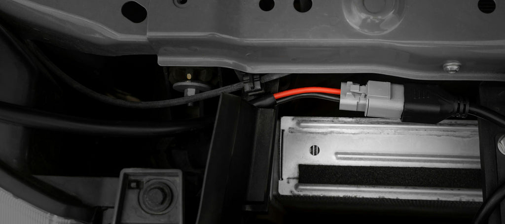 STEDI Plug & Play single high beam wiring harness for DT&DT-P connector connection