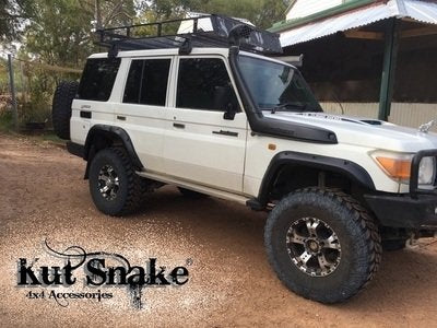 Kut Snake fender flares Toyota Landcruiser 76 Series - 50 mm width
