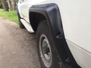 Kut Snake fender flares Toyota Landcruiser 78 Series (2007-2024) - 50 mm wide
