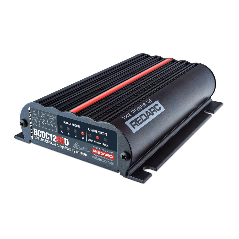 REDARC BCDC 50A DC Battery Charger (Outdoor Mount)