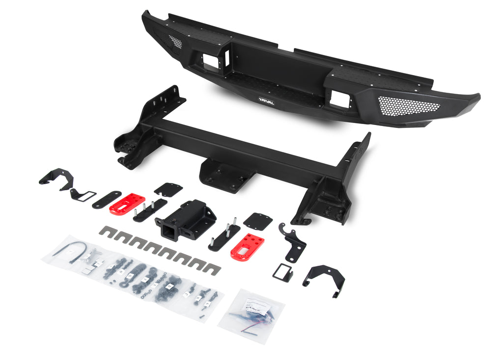 RIVAL4x4 aluminum rear bumper for Mitsubishi L200 / Triton (from 2019)