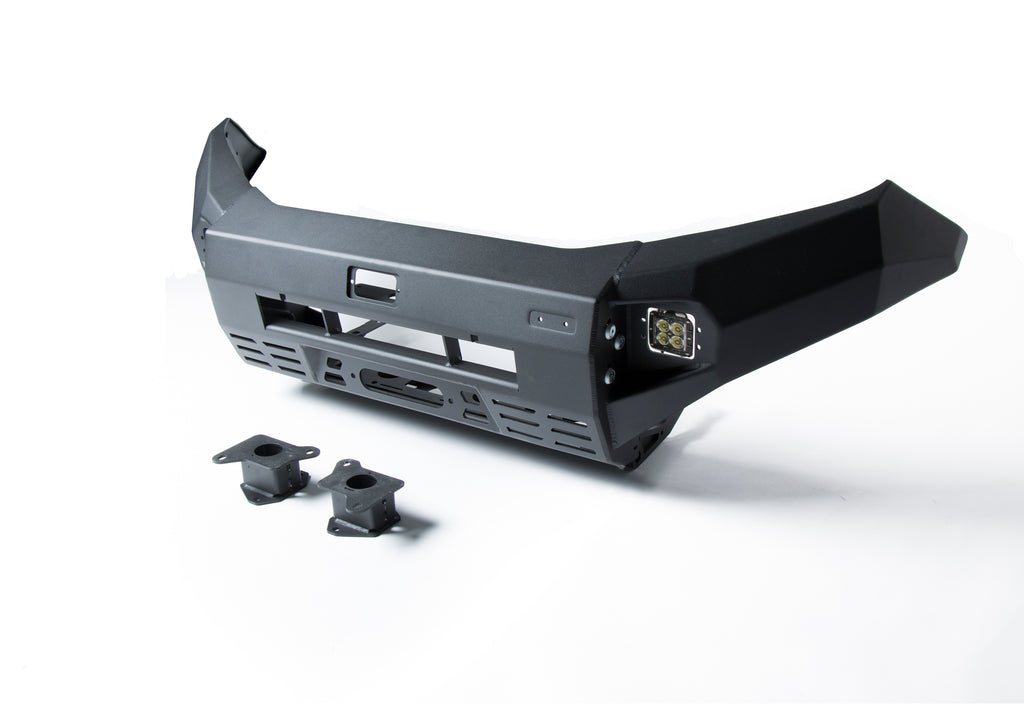 RIVAL4x4 aluminum HD winch bumper for Nissan Navara D23 2.5D; 2.3D (incl. EURO6)