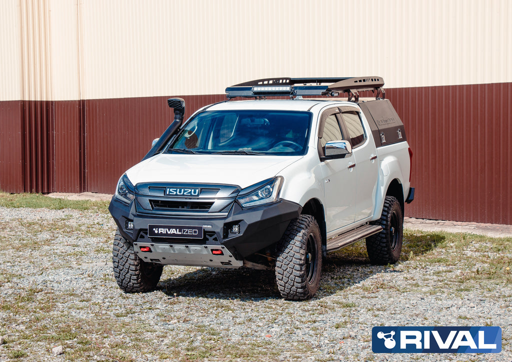 RIVAL4x4 Alu HD winch bumper for ISUZU D-MAX (from 2017-2021)