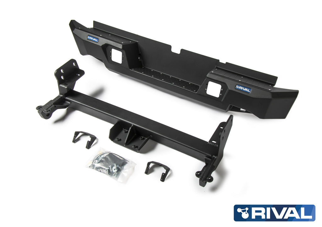 RIVAL4x4 aluminum rear bumper for Isuzu D-MAX (from 2012-2021)
