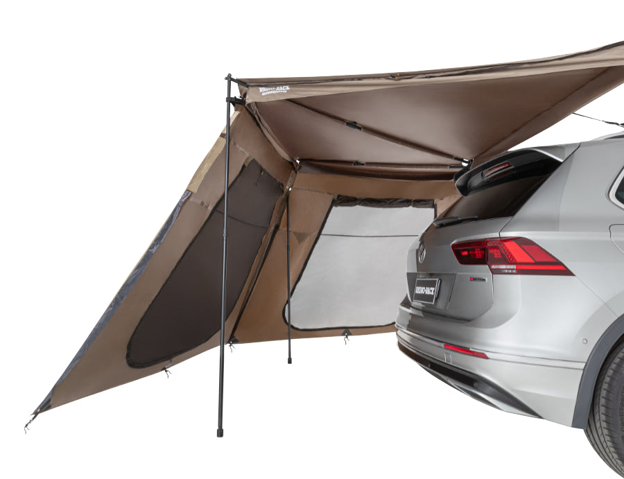 Rhino Rack side panel for Batwing Compact awning, with opening (1 piece)