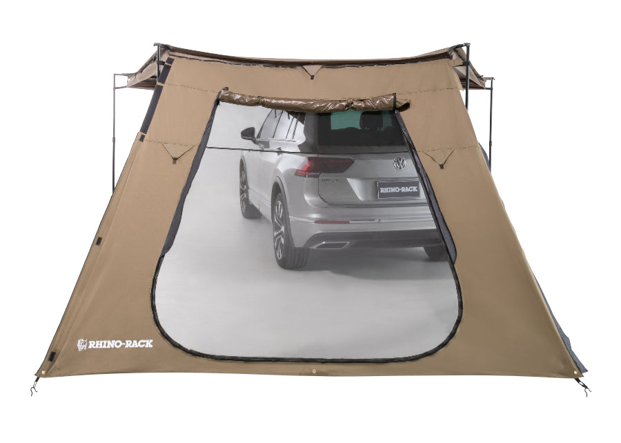 Rhino Rack side panel for Batwing Compact awning, with opening (1 piece)
