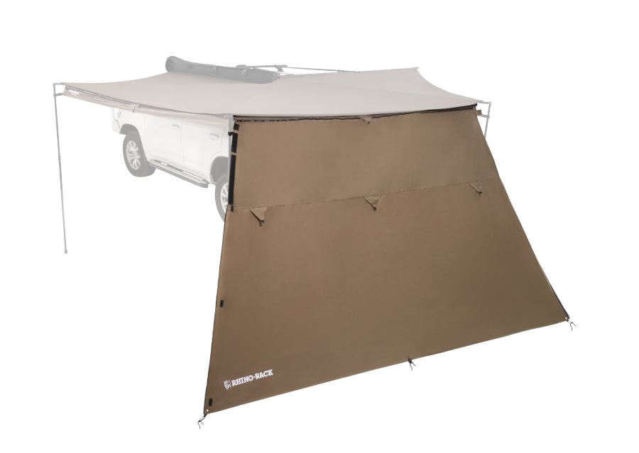 Rhino Rack side panel for Batwing & Sunseeker 2.5m awnings, closed (1 piece)