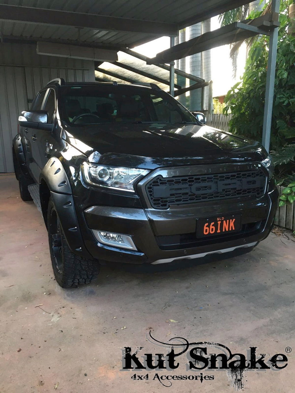 Kut Snake Kühlergrill Ford Ranger PX2 - German Pickup Customs