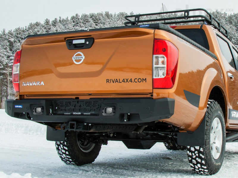 RIVAL4x4 aluminum rear bumper for Nissan Navara D23 (from 2015)