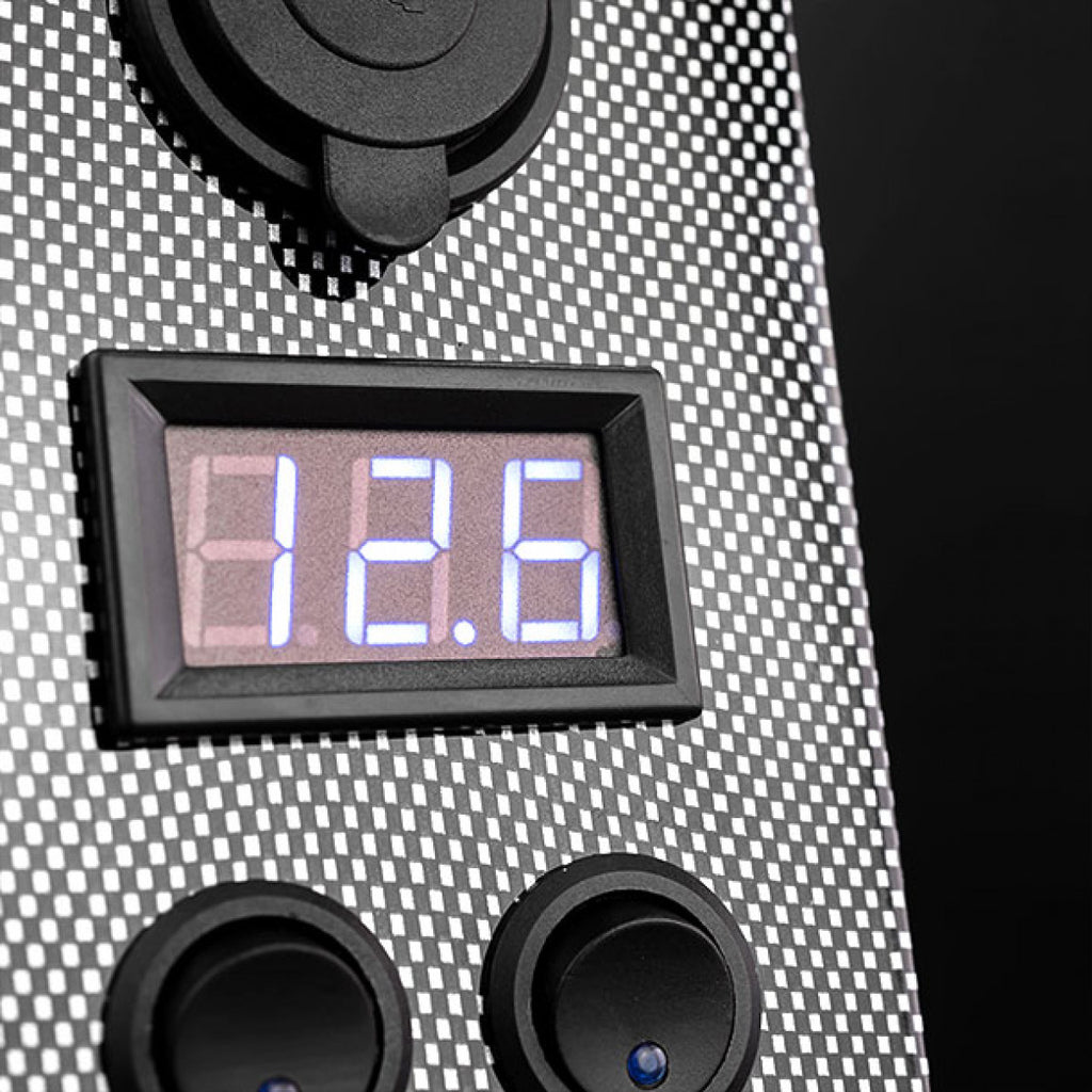 STEDI 12V Carbon Schalterpanel