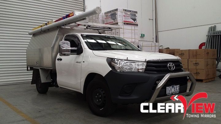 ClearView Rear View Mirror Heavy Duty Toyota Hilux (from 2015-) - NEXT GEN