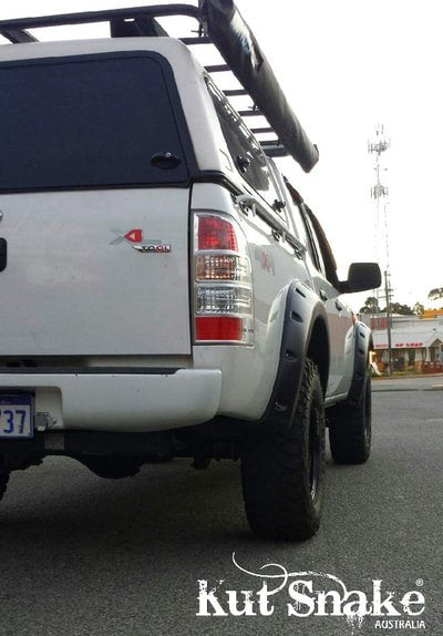 Kut Snake fender flares Ford Ranger PJ/PK - 75mm width - textured surface